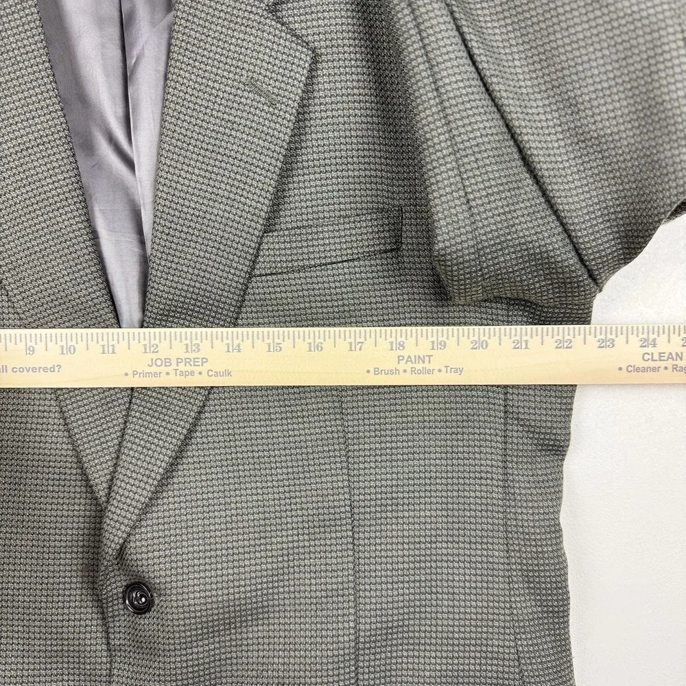 Michael‎ Brian Blazer Men's 42L Gray Sport Coat 2 Button
